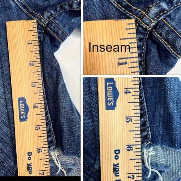 Hudson Jeans Midrise Cut off Jean Shorts Size 28 - Picture 11 of 15